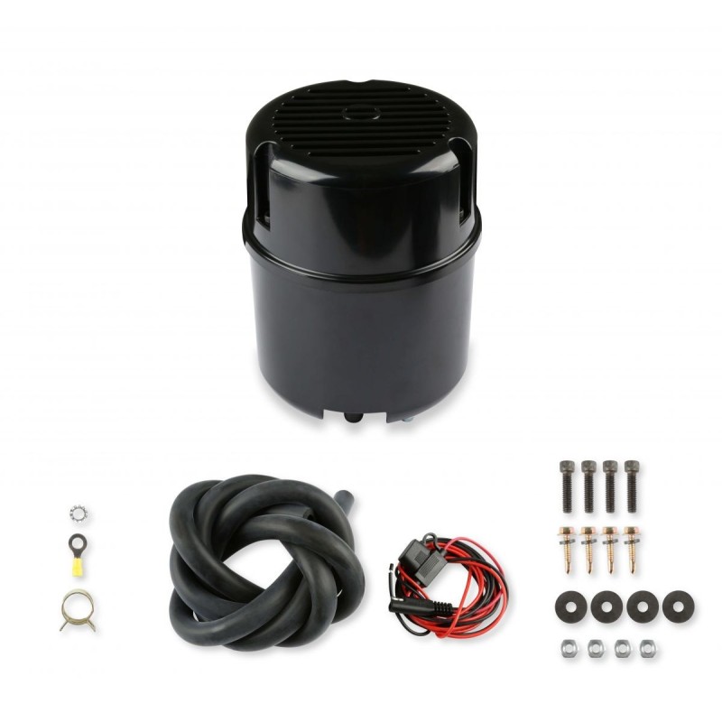 POMPE A VIDE ELECTRIQUE POUR FREIN ASSISTE BOITIER NOIR Electric Vacuum Pump black housing SELECTION SILVER