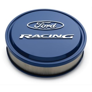 FILTRE A AIR BLEU FORD RACING (DIAMETRE 33 cm x HAUTEUR 7.62 cm) 13x3 Proform Ford Racing Slant-Edge Air Cleaners PROFORM 302-38