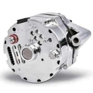 FORD MUSTANG 1964-1972 ALTERNATEUR 100 AMPÈRES CHROME REGULATEUR DE TENSION INTEGRE Alternator PROFORM 66445.1F