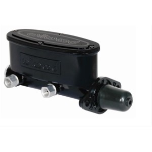 MAITRE CYLINDRE ALUMINIUM NOIR DOUBLE CIRCUIT HIGH VOLUME Aluminum Tandem Master Cylinders black WILWOOD 260-8555-BK