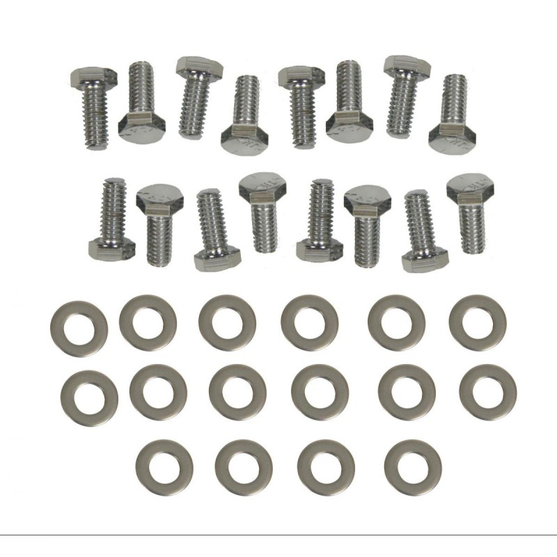 FORD MUSTANG 1964-1973 KIT VISSERIE X16 CARTER BOITE DE VITESSES AUTOMATIQUE C4 Automatic Transmission Pan Bolts C4 SUM-910400