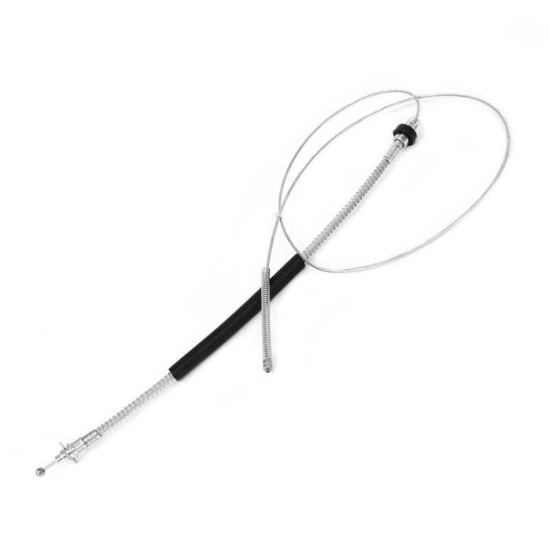 FORD MUSTANG 1967 Parking Brake Cable Rear Assembly 82 3/4 Passenger or Driver Side ACP FM-EB009B C7ZZ-2A635-A