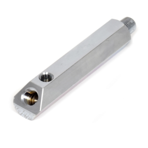 FORD MUSTANG 1967-1973 EXTENSION DE SONDE DE PRESSION D HUILE DOUBLE FINITION ZINC 3.25 inch oil pressure sending unit extension