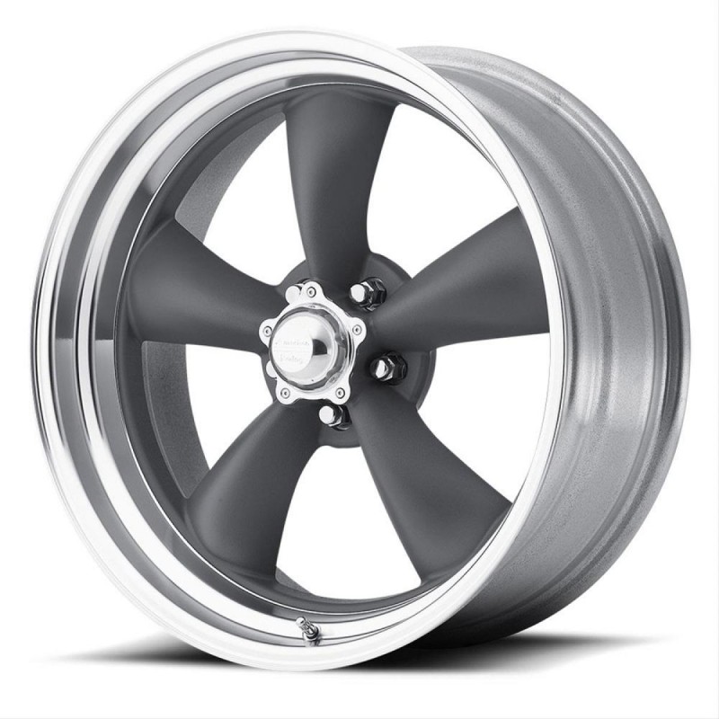 FORD MUSTANG 1964-1973 V8 JANTE 16x7 ALUMINIUM TORQ THRUST II D GRISE BORD USINE ORIGINAL 16 X 7 POUCES 5 TROUS ENTRAXE 114.3 Ba
