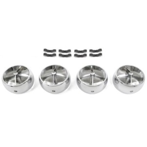FORD MUSTANG 1966 ENSEMBLE DE BUSES DE VENTILATION + 8 CLIPS POUR CLIMATISATION Air Conditioner Fan Register 4 Piece Set With 8