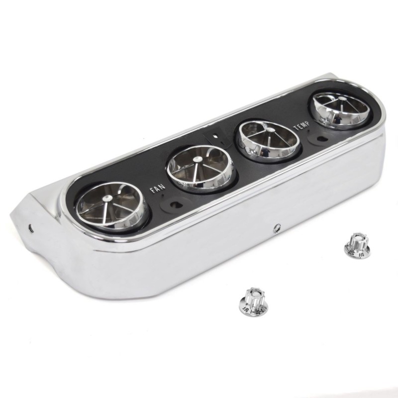 FORD MUSTANG 1966 BLOC COMPLET DE VENTILATION DE CLIMATISATION Air Conditioner Bezel Assembly For Underdash Hang-On Unit ACP FM