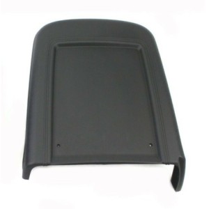 FORD MUSTANG 1967 DELUXE COQUE DOSSIER DE SIEGE DROIT COTE PASSAGER fiberglass seat back panel rh side black finish USA CPC CALI