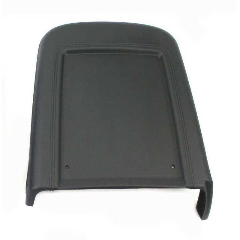 FORD MUSTANG 1967 DELUXE COQUE DOSSIER DE SIEGE DROIT COTE PASSAGER fiberglass seat back panel rh side black finish USA CPC CALI