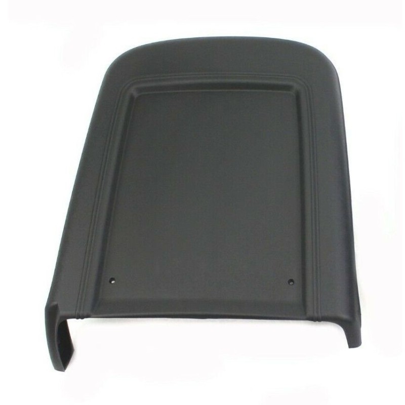 FORD MUSTANG 1967 DELUXE COQUE DOSSIER DE SIEGE GAUCHE CONDUCTEUR fiberglass seat back panel lh side black finish USA CPC CALIFO