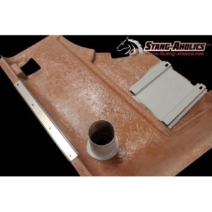 FORD MUSTANG 1967-1968 KIT FASTBACK PANNEAUX INTERIEUR Complete Fiberglass Rear Panel Kit STANG AHOLICS SARF-67RIPK