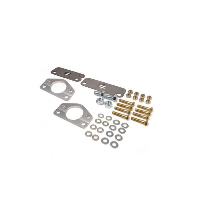 FORD MUSTANG 1964-1970 PLAQUE D AJUSTEMENT DE ROTULE D ESSIEU AVANT 4 trous 6 degrés Shelby Drop paire Ball Joint Wedge Plates R