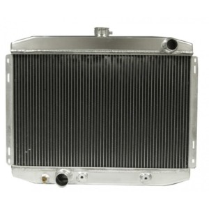 FORD MUSTANG 1967-1970 V8 390 428 (1970 302 351 AVEC CLIM UNIQUEMENT) RADIATEUR HAUTE PERFORMANCE 24 POUCES (61 cm) ALUMINIUM 2