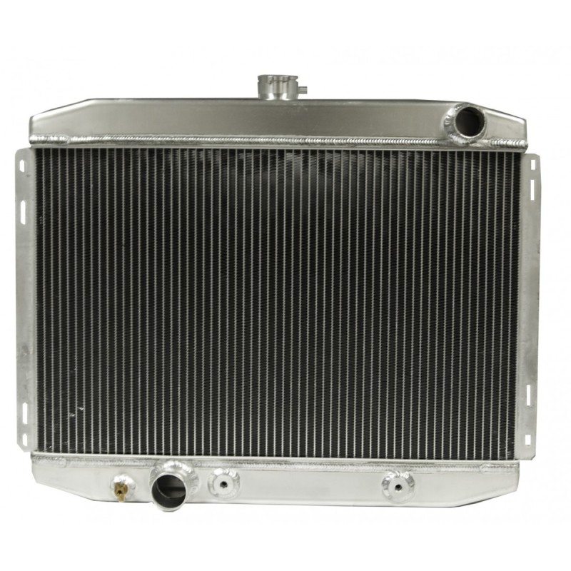 FORD MUSTANG 1967-1970 V8 390 428 (1970 302 351 AVEC CLIM UNIQUEMENT) RADIATEUR HAUTE PERFORMANCE 24 POUCES (61 cm) ALUMINIUM 2