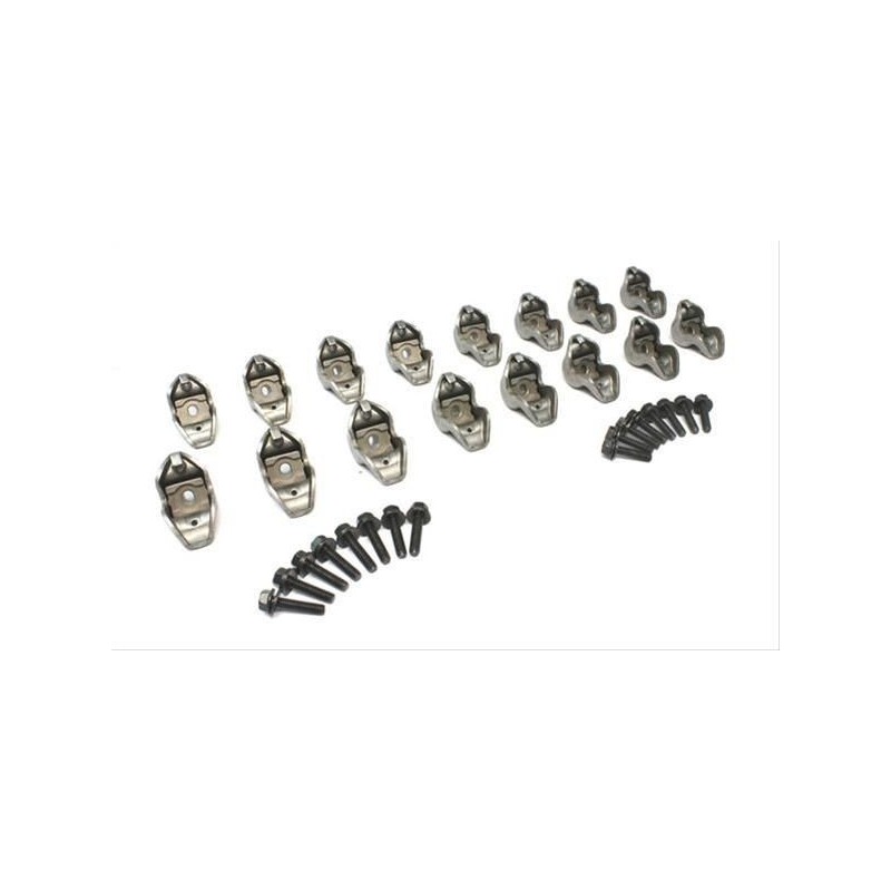 FORD MUSTANG 1967-1973 289 302 351 LOT DE 16 CULBUTEURS Rocker Arms High Energy Stamped Steel 1.6 Ratio Ford Set of 16 COMP CAMS