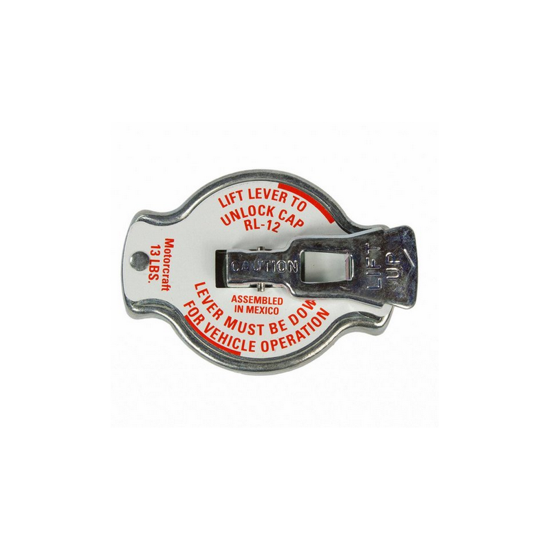 FORD MUSTANG 1964-1973 BOUCHON DE RADIATEUR AVEC DÉCOMPRESSEUR 13 lbs radiator cap chrome MOTORCRAFT