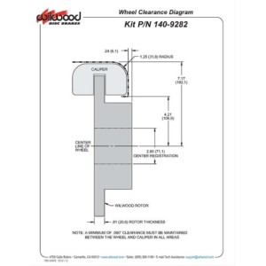 FORD MUSTANG 1965-1973 KIT DE CONVERSION FREINAGE A DISQUES ARRIERE RACING RAINURES PERCES POUR PONT 8 OU 9 POUCES SMALL FORD 3