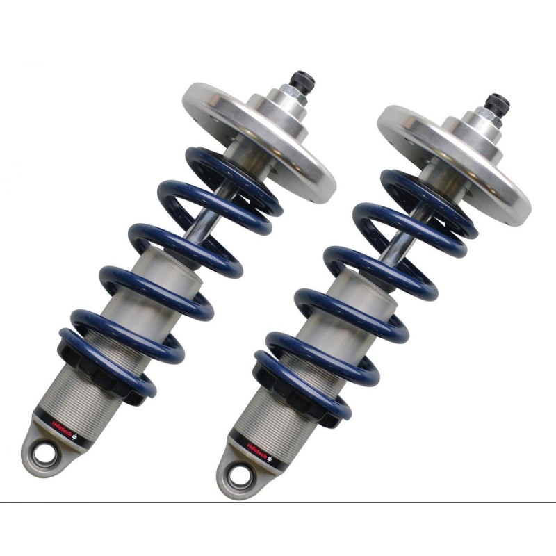 FORD MUSTANG 1967-1970 PAIRE AMORTISSEURS AVANT REGLABLES POUR TRIANGLES TUBULAIRES HQ Coilover Shocks HQ Series Front Monotube