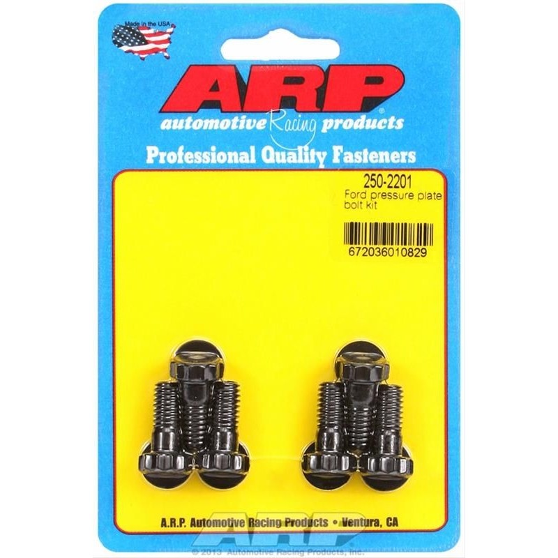 FORD 1964-1973 V8 260 289 302 351 390 428 VISSERIE PLATEAU PRESSION EMBRAYAGE Pro Series Pressure Plate Bolt Kits ARP 250-2201