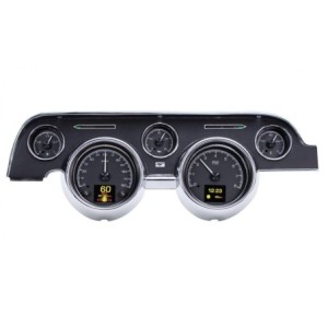 FORD MUSTANG 1967-1968 COMPTEUR DIGITALE DAKOTA - Dakota Digital HDX Direct-Fit Analog Gauge Systems DAK-HDX67FMUSK