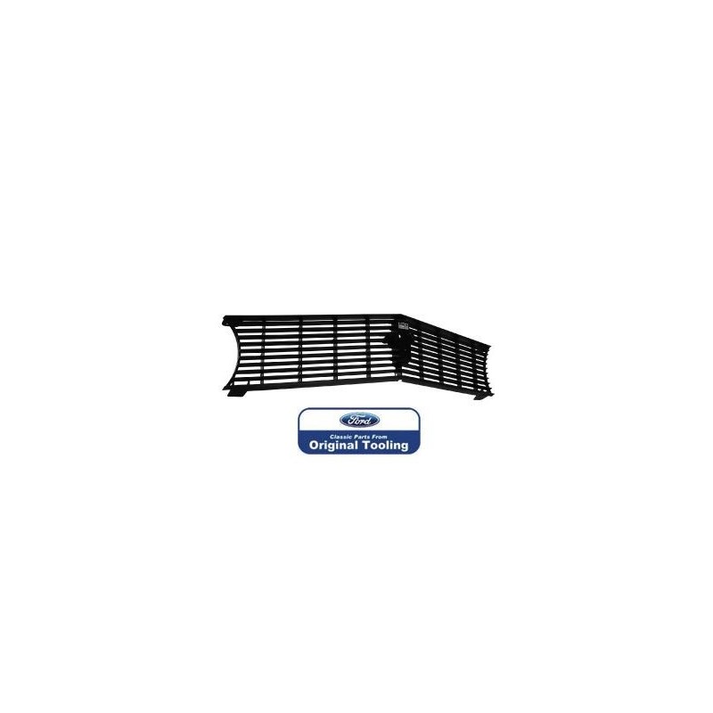 FORD MUSTANG 1970 GRILLE DE CALANDRE NOIR PLASTIQUE MOULE ORIGINE SOUS LICENCE FORD grill black plastic original tooling without
