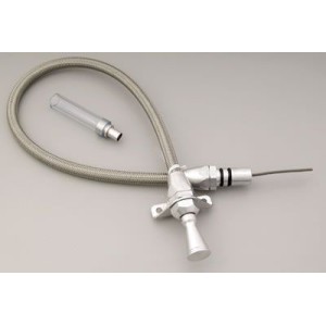 FORD MUSTANG JAUGE D HUILE POUR TRANSMISSION FMX Lokar Hi-Tech Flexible Braided Stainless Transmission Dipsticks TD-3FMXFM