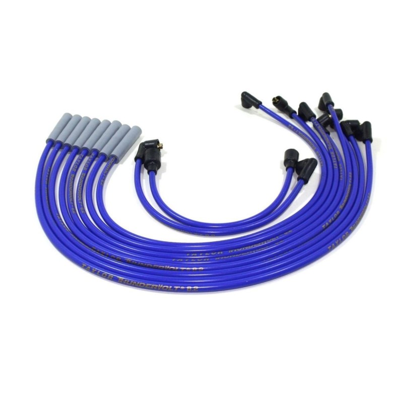 FORD MUSTANG 1964-1969 SET CABLES DE BOUGIES BLEU 8