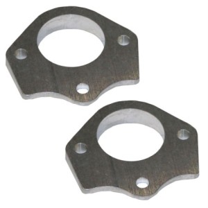 FORD MUSTANG 1964-1970 PLAQUE D AJUSTEMENT DE ROTULE D ESSIEU AVANT 3 trous 6 degrés Shelby Drop paire Ball Joint Wedge Plates R