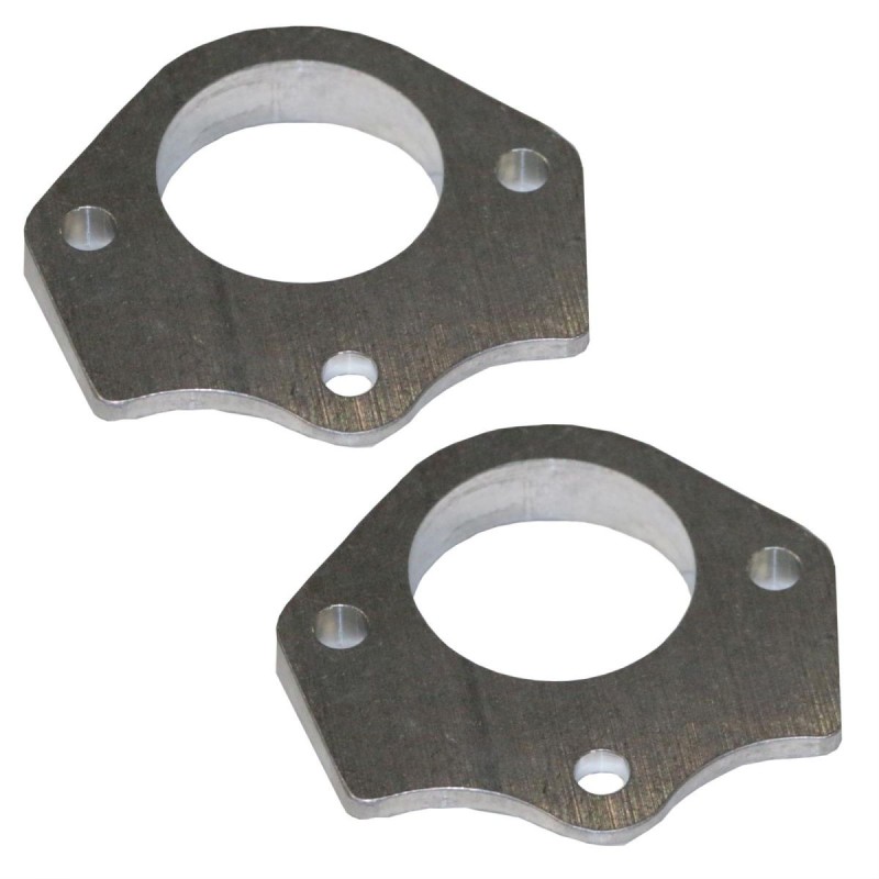 FORD MUSTANG 1964-1970 PLAQUE D AJUSTEMENT DE ROTULE D ESSIEU AVANT 3 trous 6 degrés Shelby Drop paire Ball Joint Wedge Plates R