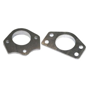 FORD MUSTANG 1964-1970 PLAQUE D AJUSTEMENT DE ROTULE D ESSIEU AVANT 3 trous 6 degrés Shelby Drop paire Ball Joint Wedge Plates R