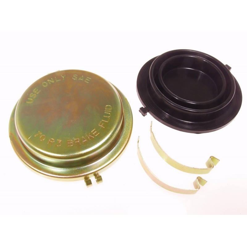 FORD MUSTANG 1964-1966 COUVERCLE CAPUCHON DE MAITRE CYLINDRE DORE Master cylinder cap SCOTT DRAKE ZZ-2162-GZ