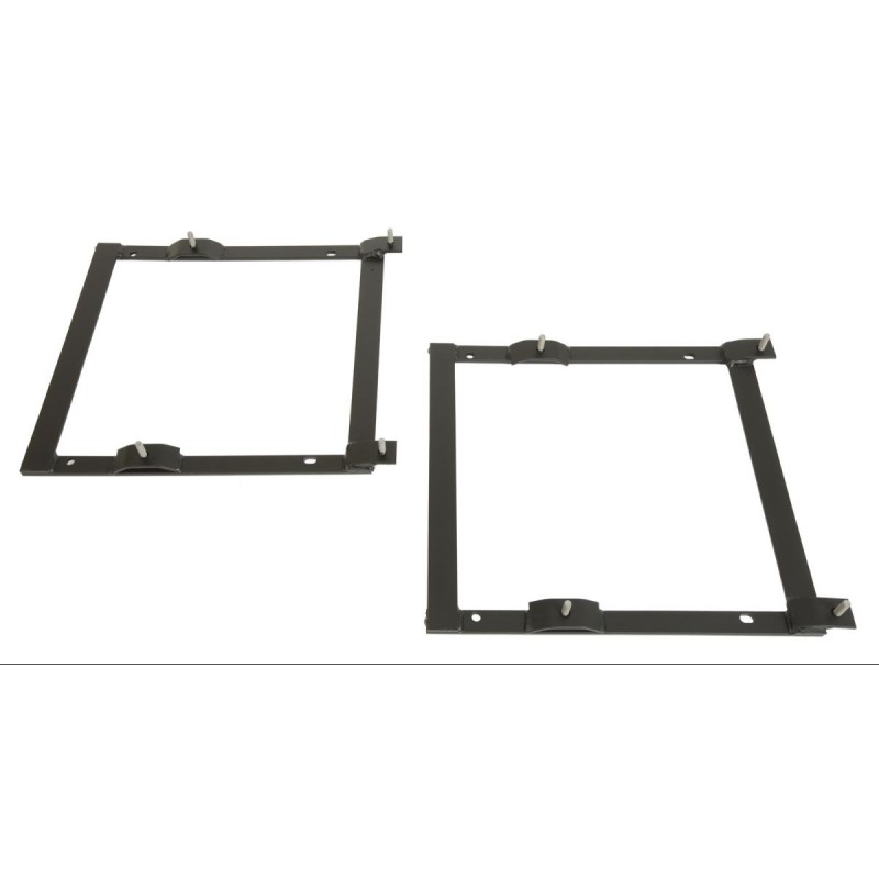 FORS MUSTANG 1964-1970 PAIRE DE SUPPORTS DE SIEGE TMI EN ACIER NOIR
