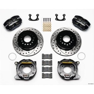 FORD MUSTANG 1965-1973 KIT FREINS DISQUE ARRIÈRE 4 PISTONS Wilwood DynaPro Dust-Boot Rear Parking Brake Kits 140-13206-D