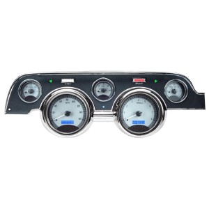 FORD MUSTANG 1967-1968 COMPTEUR DIGITALE Dakota Digital VHX Series Direct-Fit Analog Gauge Systems VHX-67F-MUS-S-B