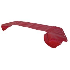 FORD MUSTANG 1965 CACHE CAPOTE POUR CABRIOLET ROUGE Convertible top boot red DSI-069500L957