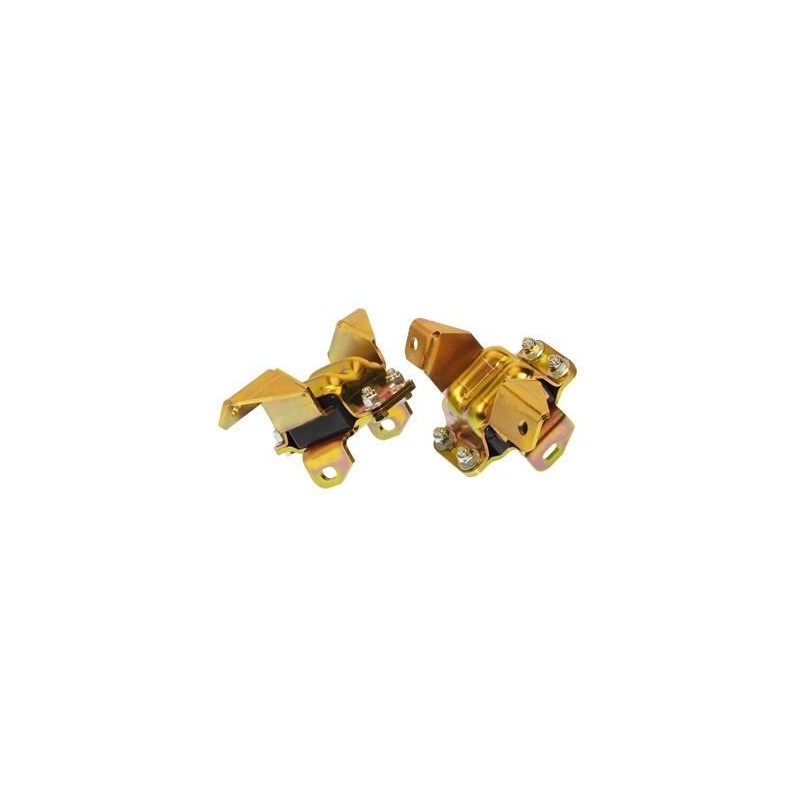 FORD MUSTANG 1969-1973 KIT SUPPORT MOTEUR PROTHANE V8 351 CLEVELAND PAIRE Prothane Motor Mounts 6-503-BL