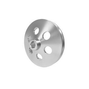 FORD MUSTANG 1965-1973 V8 POULIE DE POMPE DE DIRECTION ASSISTEE ALUMINIUM AVEC TROUS 5