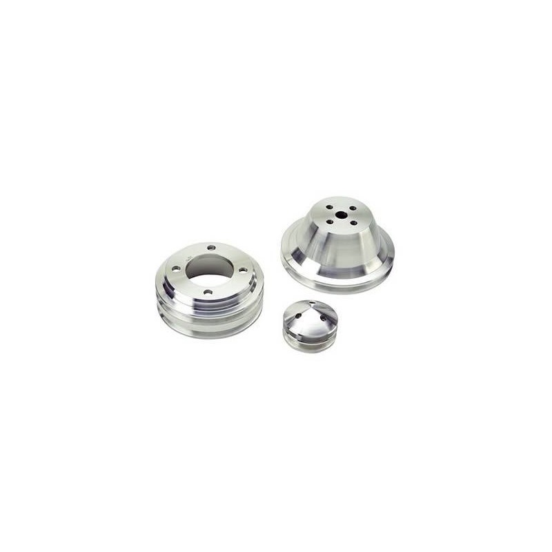 FORD MUSTANG 1970-1973 V8 351 Cleveland ou Windsor KIT POULIE DE POMPE A EAU POULIE DE VILEBREQUIN POULIE ALTERNATEUR Parts V-Be