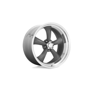 FORD MUSTANG 1964-1973 V8 JANTE ALUMINIUM GRIS MAT 15 X 7 POUCES 5 TROUS ENTRAXE 114.3 American Racing VN215 Gray Classic Torq-T