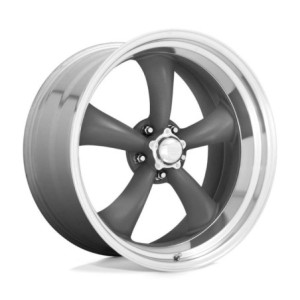 FORD MUSTANG 1964-1973 V8 JANTE ALUMINIUM GRIS MAT 15 X 8 POUCES 5 TROUS ENTRAXE 114.3 American Racing VN215 Gray Classic Torq-T