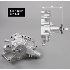 FORD MUSTANG 1970-1973 POMPE A EAU ALUMINIUM VOLUME STANDARD 351 CLEVELAND Milodon Mechanical Water Pumps 16335