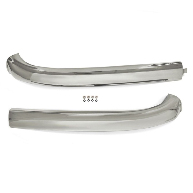 FORD MUSTANG 1964-1968 CABRIOLET SET SUPERIEUR CONTOUR DE PARE BRISE ACIER INOXYDABLE POLI Windshield molding top and pillars se