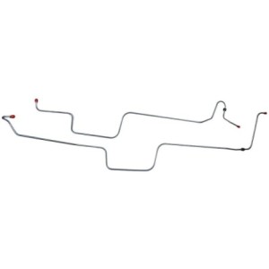 FORD MUSTANG 1969-1970 V8 351 CLEVELAND AVEC BOITE FMX LOT DE 2 TUYAUX LIAISON RADIATEUR POUR REFROIDISSEMENT DE L HUILE DE BOIT