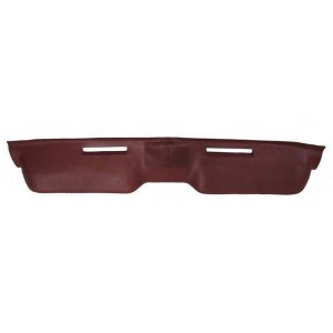 FORD MUSTANG 1967-1968 CASQUETTE DE TABLEAU DE BORD ROUGE Dashes Direct Reproduction Dash Pads D21016703
