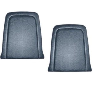 FORD MUSTANG 1965-1966 DELUXE COUVRE SIEGE AVANT PONY BLEU BLANC TMI Deluxe Pony Seat Upholstery 43-70105-2287-2290 LA PAIRE