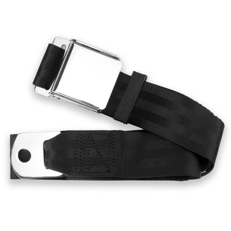 FORD MUSTANG 1964-1973 CEINTURE DE SECURITE NOIR VENDU A L UNITE Aftermarket seat belts RETROBELT 258-BLK-60