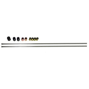 FORD MUSTANG 1965-1973 KIT UNIVERSEL DE 2 TUYAUX TUBE DE FREINAGE DE MAITRE CYLINDRE A REPARATITEUR AVEC SET DE DOUILLES DE TOUT