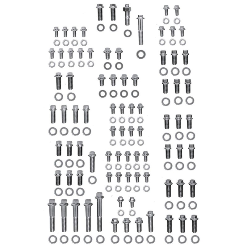 FORD MUSTANG 1965-1985 V8 289 302 KIT COMPLET VISSERIE INOX MOTEUR ARP Engine Bolt Kits 554-9501