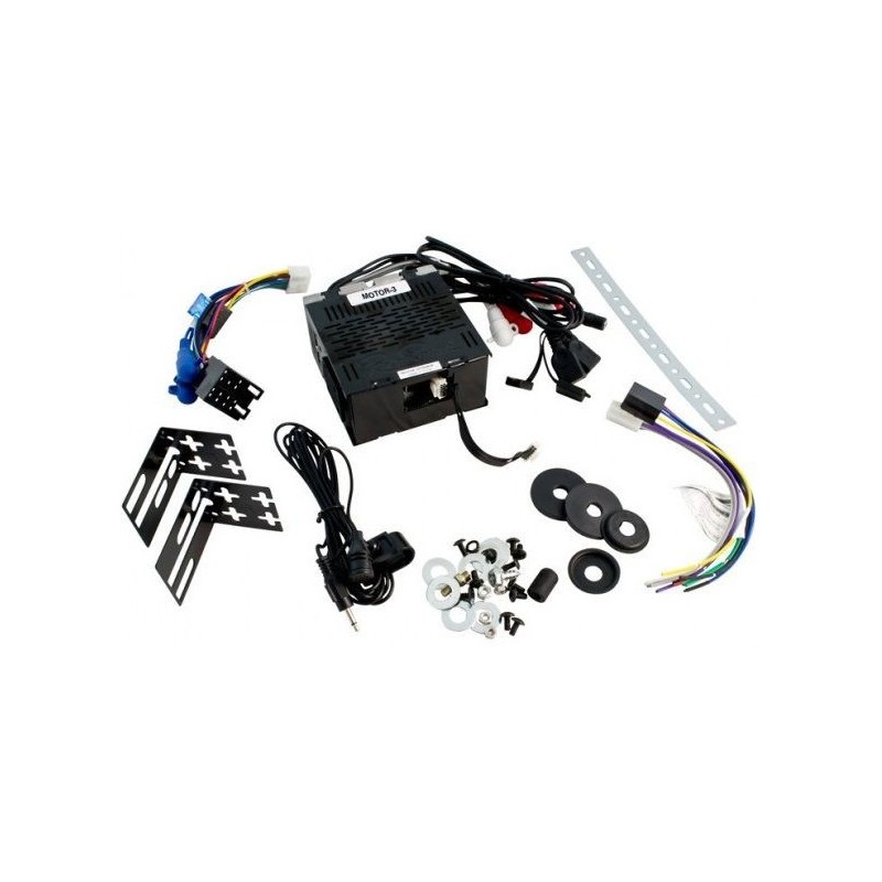 BASE SEULE AUTORADIO AM/FM + DAB+ + Multicouleurs ecran + Bluetooth + Prise Auxiliaire + 2 Ports USB + RCA + SORTIE CONTROL SUB