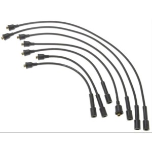 FORD MUSTANG 1964-1973 6 CYLINDRES 170 200 250 CÂBLES D ALLUMAGE 7 MM ACDelco Spark Plug Wire Sets 89021168 946M CONNECTEUR FEME