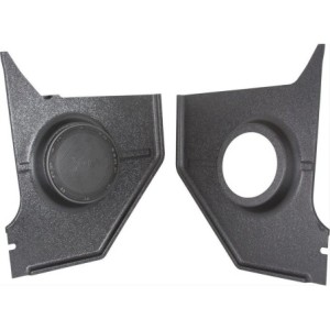 FORD MUSTANG 1964-1966 COUPE ET FASTBACK PAIRE DE PANNEAUX AVEC HAUT PARLEUR Retro Sound USA Kick Panels KP-F39-6466-652